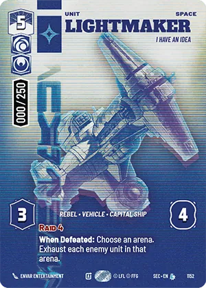 Lightmaker — Serialized Prestige