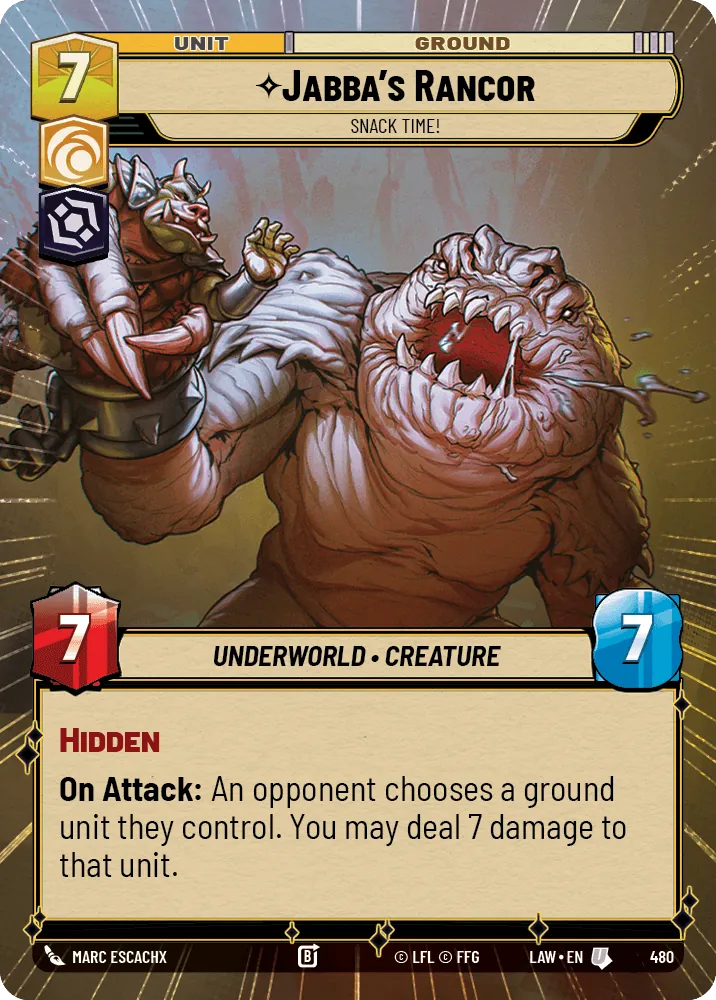 Jabba's Rancor — Hyperspace