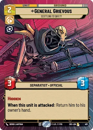 General Grievous — Hyperspace