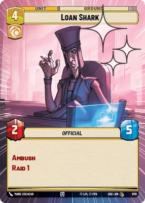 Loan Shark — Hyperspace Foil