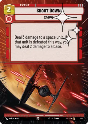 Shoot Down — Hyperspace Foil