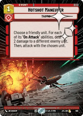 Hotshot Maneuver — Hyperspace Foil