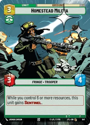 Homestead Militia — Hyperspace Foil