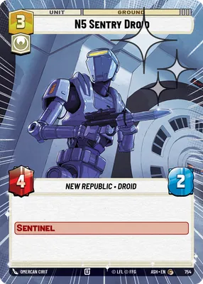 N5 Sentry Droid — Hyperspace Foil