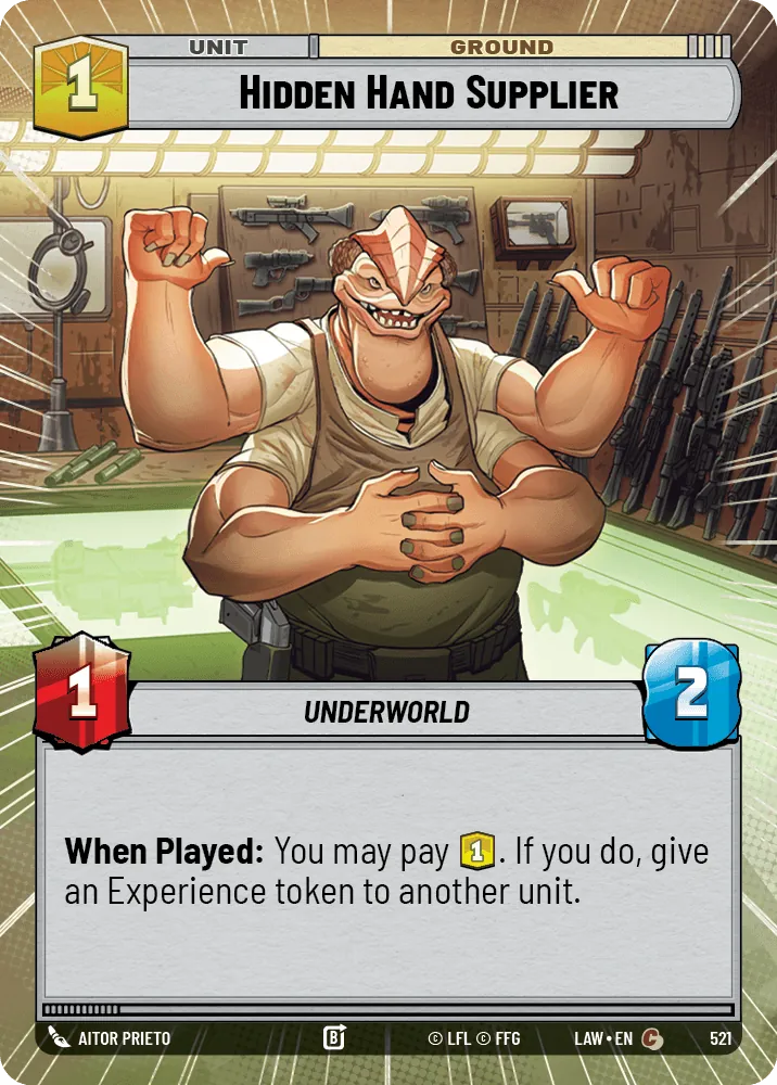 Hidden Hand Supplier — Hyperspace