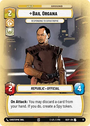 Bail Organa — Weekly Play