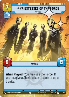 Priestesses of the Force — Hyperspace Foil