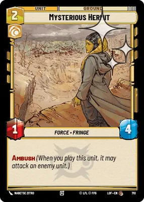 Mysterious Hermit — Standard Foil
