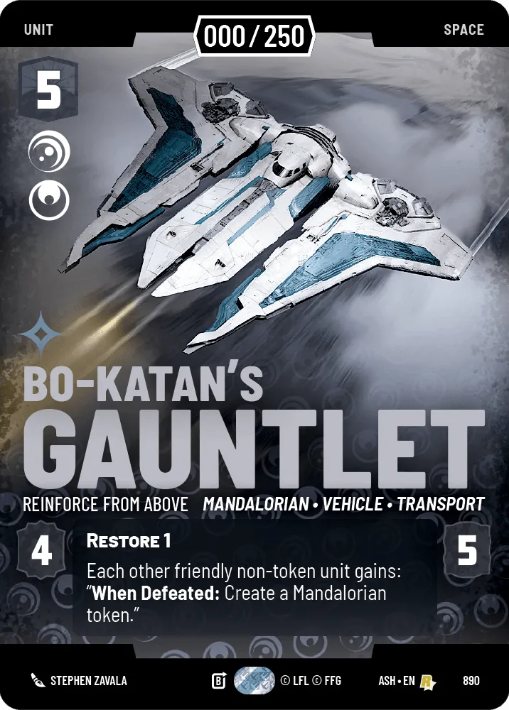 Bo-Katan's Gauntlet — Serialized Prestige