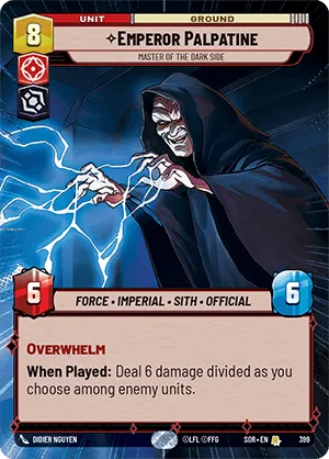 Emperor Palpatine — Hyperspace