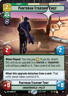 Pantoran Starship Thief — Hyperspace Foil