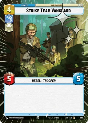 Strike Team Vanguard — Hyperspace Foil
