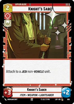 Knight's Saber — Standard Foil