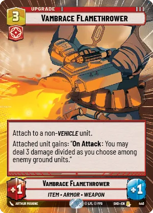 Vambrace Flamethrower — Hyperspace