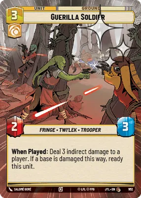 Guerilla Soldier — Hyperspace Foil