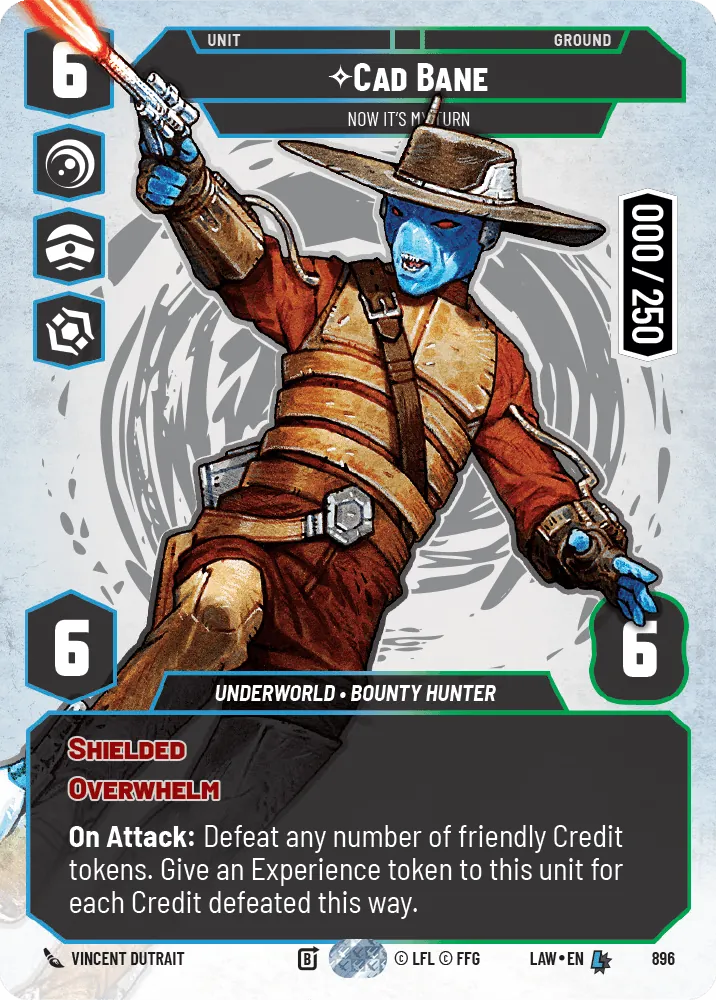 Cad Bane — Serialized Prestige