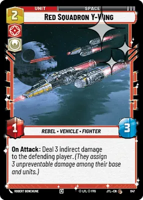 Red Squadron Y-Wing — Standard Foil
