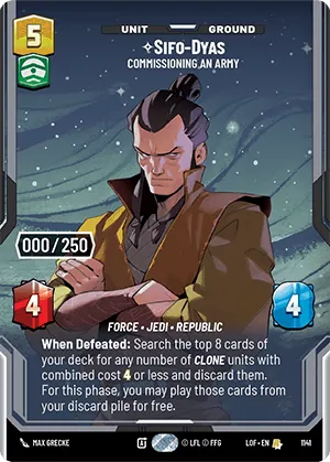 Sifo-Dyas — Serialized Prestige
