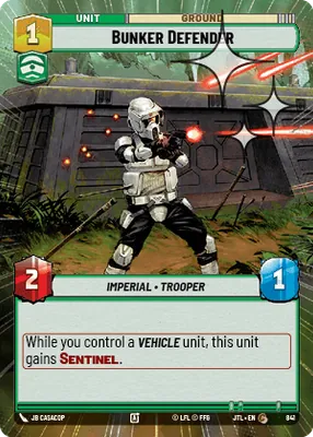 Bunker Defender — Hyperspace Foil