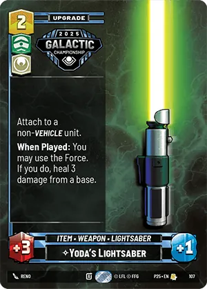 Yoda's Lightsaber — GC Top 64