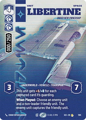 Libertine — Serialized Prestige