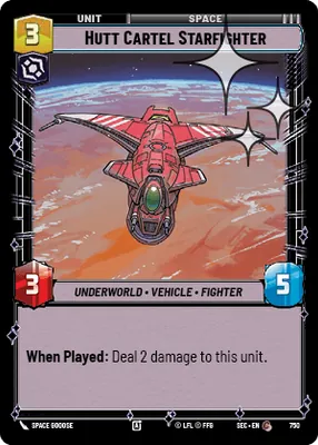 Hutt Cartel Starfighter — Standard Foil