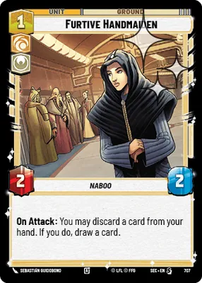Furtive Handmaiden — Standard Foil