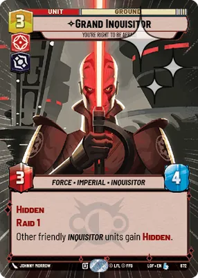 Grand Inquisitor — Hyperspace Foil