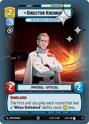 Director Krennic — Weekly Play Foil