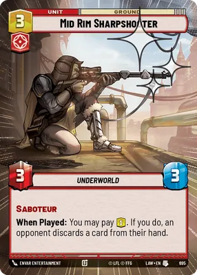 Mid Rim Sharpshooter — Hyperspace Foil