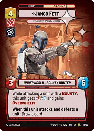 Jango Fett — Weekly Play Foil