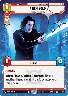 Ben Solo — Hyperspace Foil