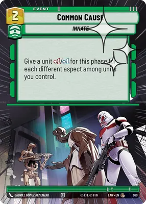 Common Cause — Hyperspace Foil