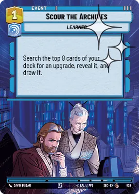 Scour the Archives — Hyperspace Foil