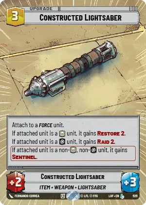 Constructed Lightsaber — Hyperspace