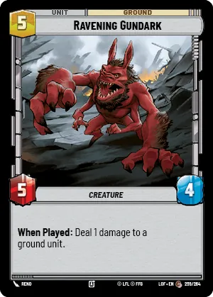 Ravening Gundark