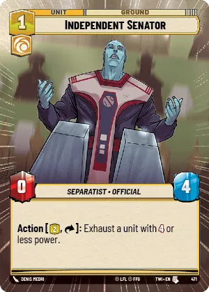 Independent Senator — Hyperspace