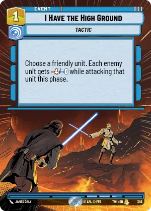I Have the High Ground — Hyperspace