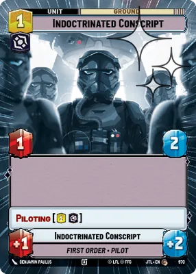 Indoctrinated Conscript — Hyperspace Foil