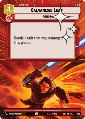 Galvanized Leap — Hyperspace Foil