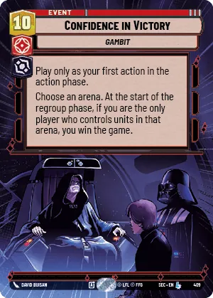 Confidence in Victory — Hyperspace