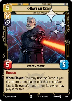 Baylan Skoll — Standard Foil