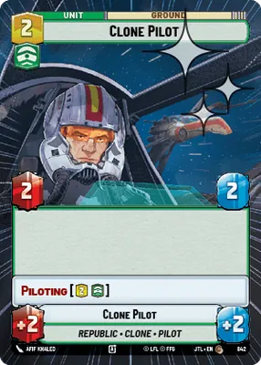 Clone Pilot — Hyperspace Foil
