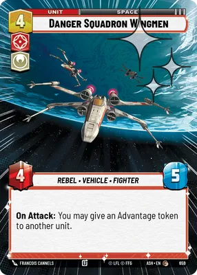 Danger Squadron Wingmen — Hyperspace Foil