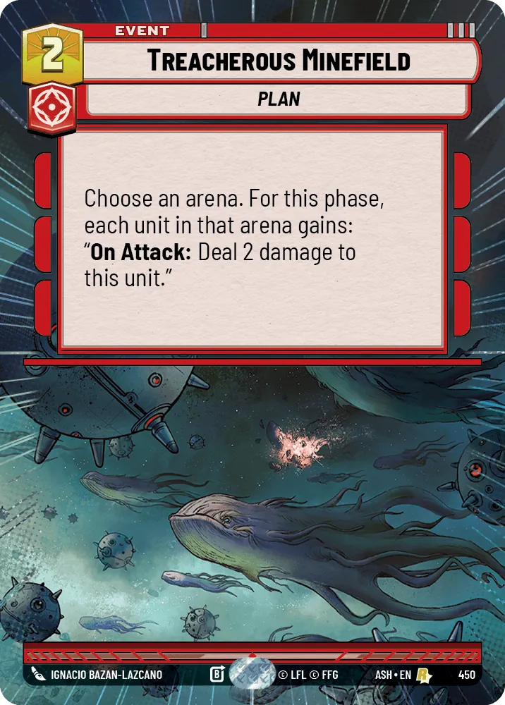 Treacherous Minefield — Hyperspace