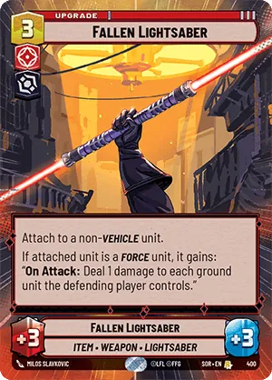 Fallen Lightsaber — Hyperspace