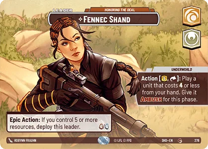 Fennec Shand — Showcase
