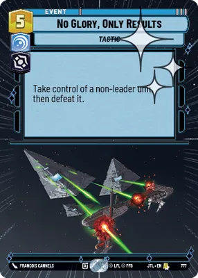No Glory, Only Results — Hyperspace Foil