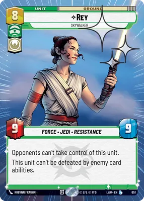 Rey — Hyperspace Foil