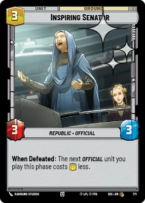 Inspiring Senator — Standard Foil